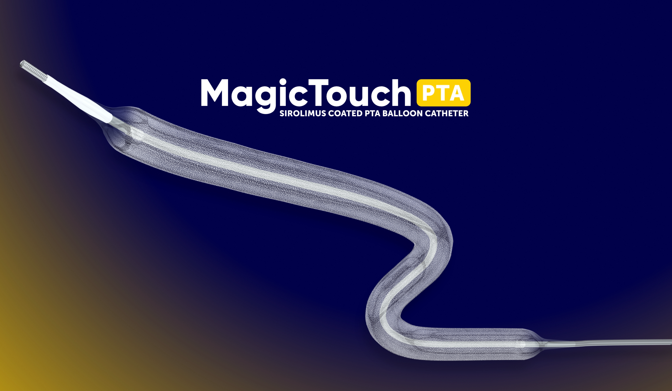 MagicTouch PTA - Sirolimus Coated Balloon for Peripheral artery disease